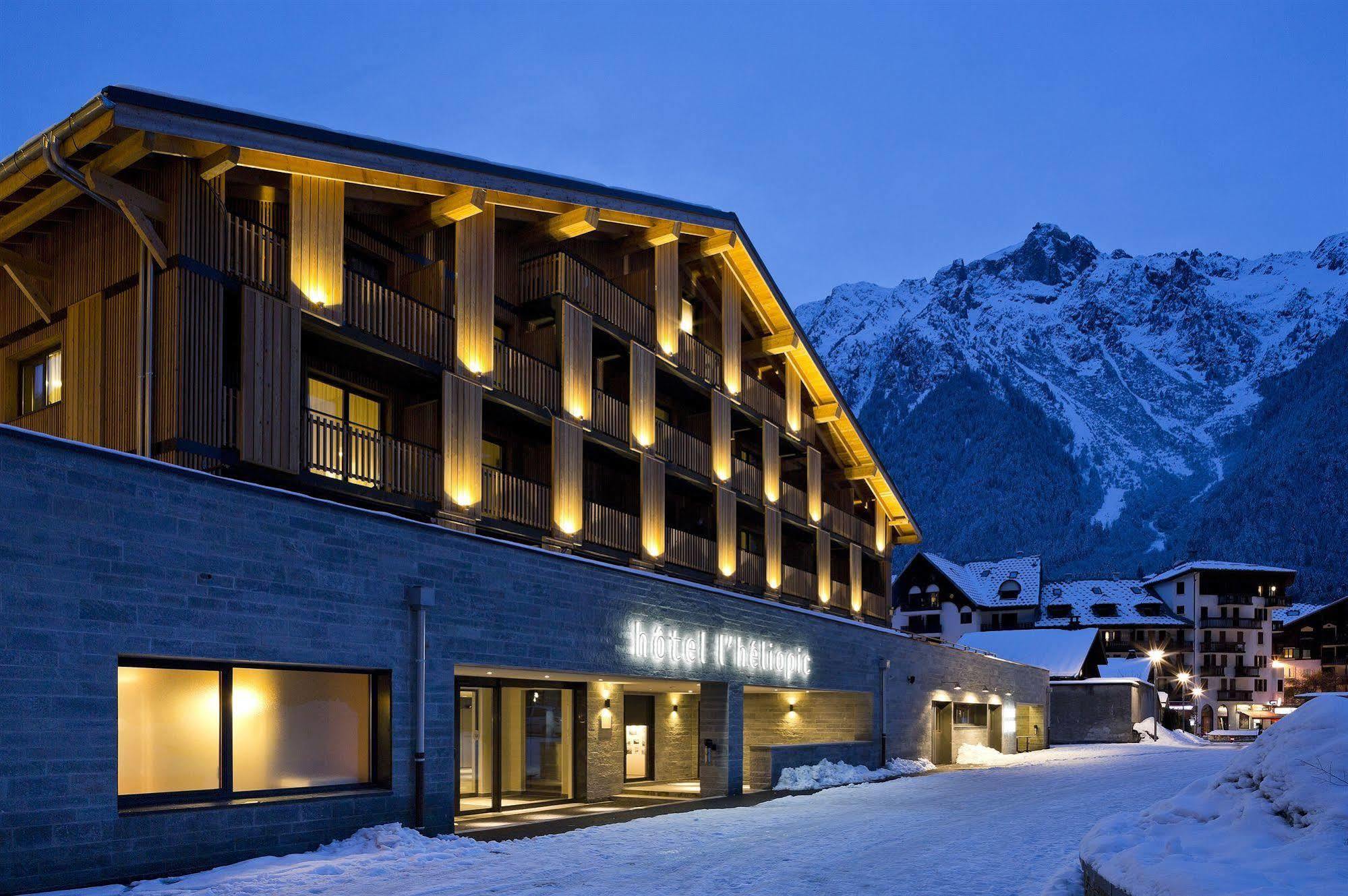 Heliopic Hotel & Spa Chamonix Exterior foto